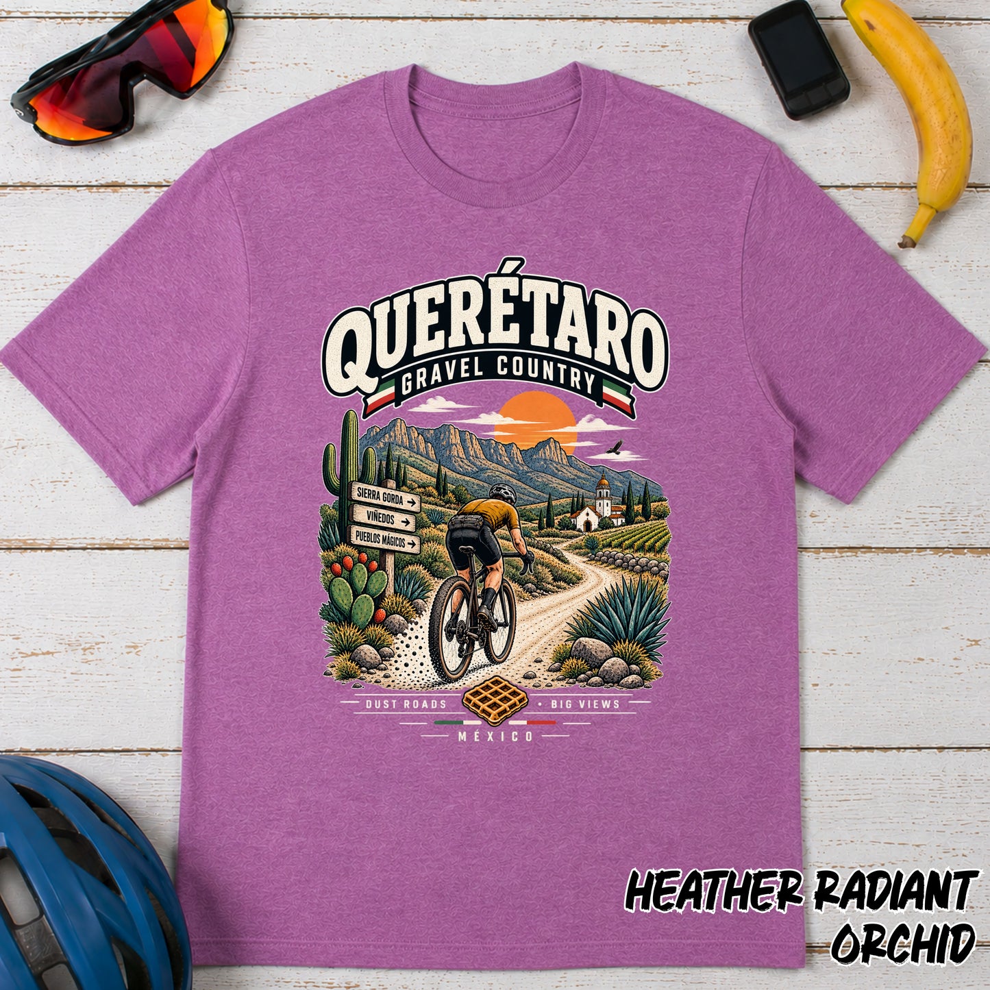 Querétaro Gravel Country T-Shirt — Mexico Gravel Race Tee