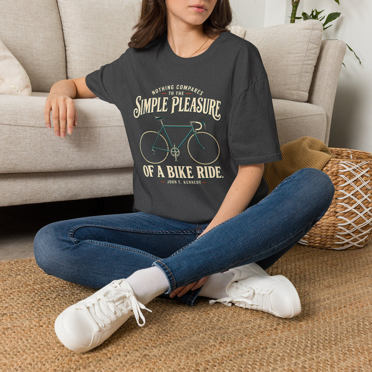Simple Pleasure Bike Ride T-Shirt(Global)