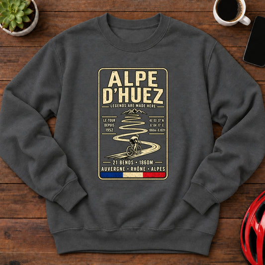 Alpe d'Huez Cycling Sweatshirt(Global)