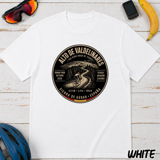 Alto de Valdelinares Iconic Climb T‑Shirt —La Vuelta Cycling Tee