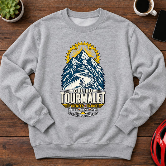 Col du Tourmalet Iconic Climb Crewneck Sweatshirt(Global)