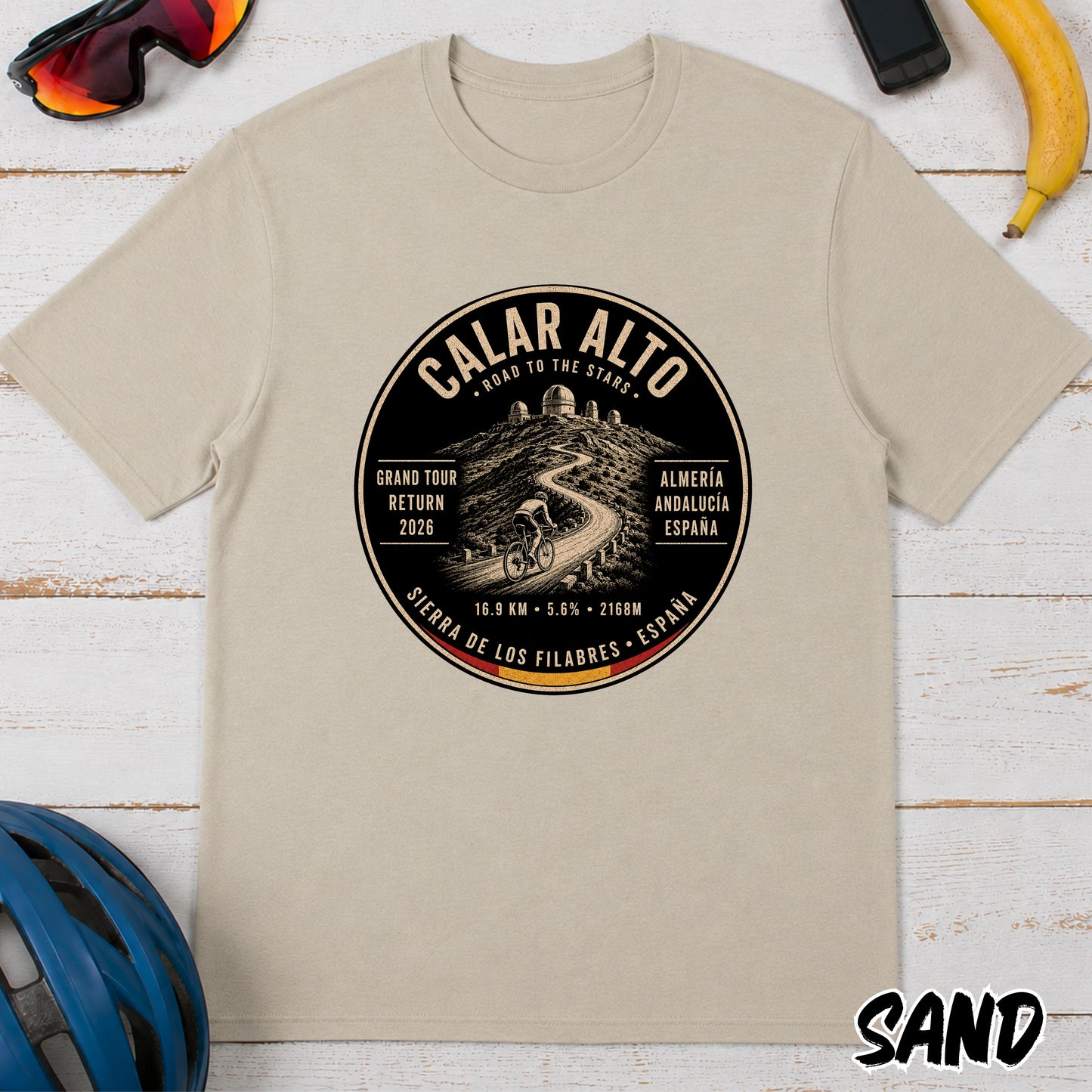 Calar Alto Road to the Stars T-Shirt. Le Vuelta Tee