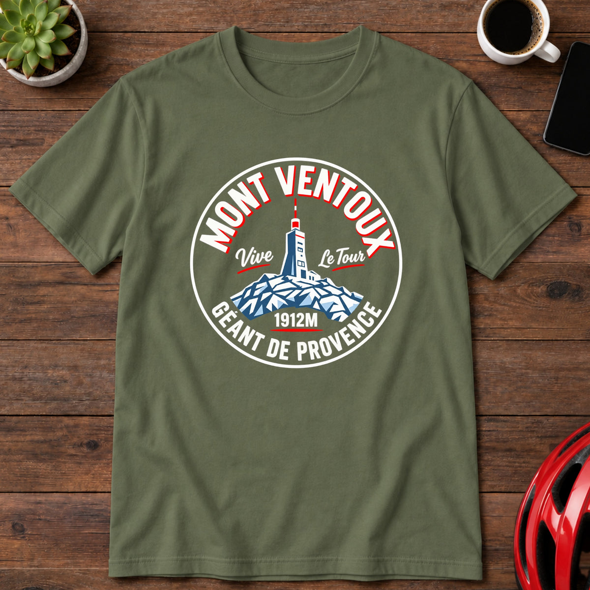 Mont Ventoux Iconic Tour Climb Cycling T-Shirt(Global)