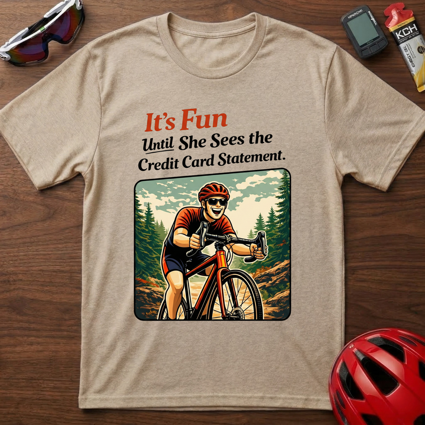 It's Fun until... cycling T-Shirt