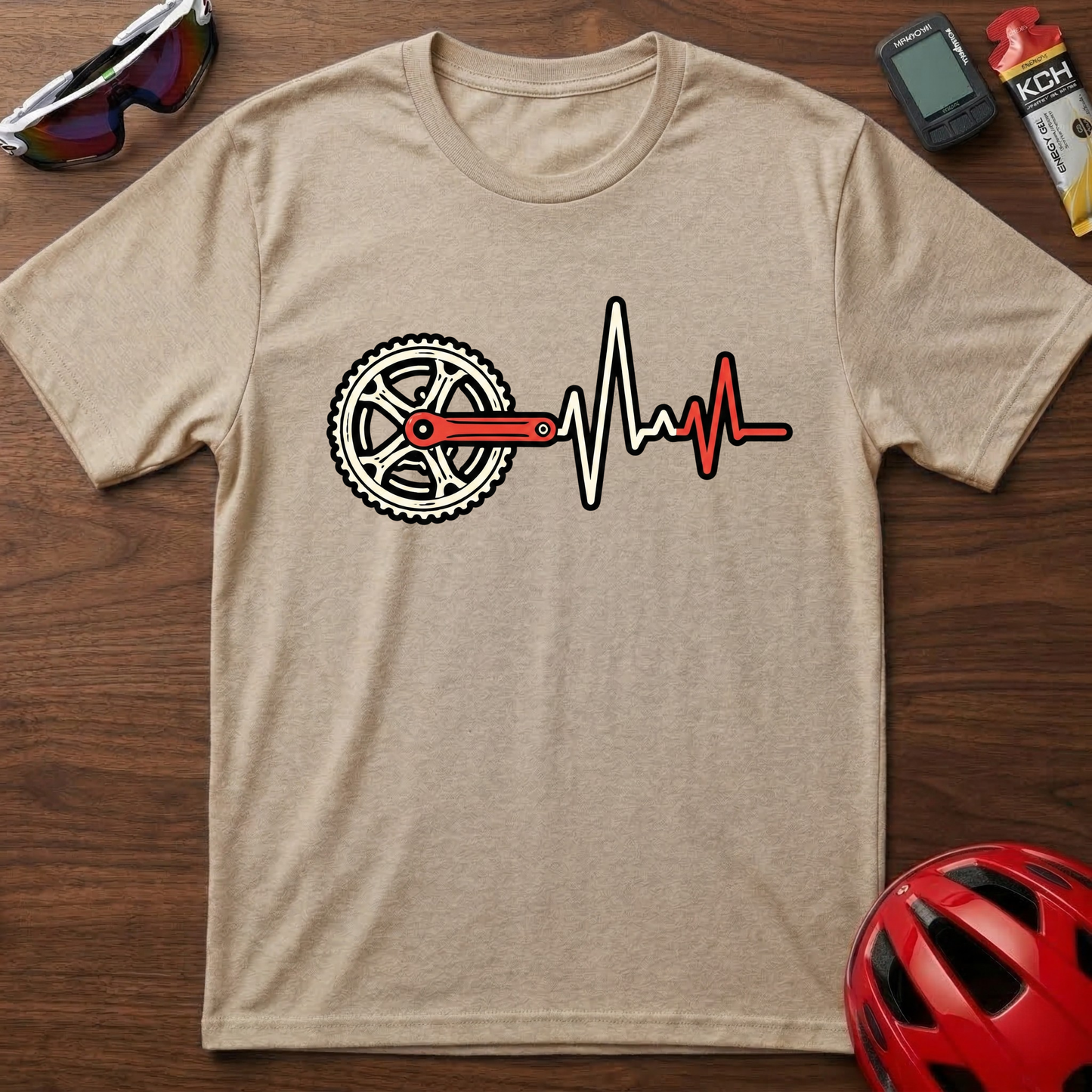 Crank Life Cycling is Life T-Shirt