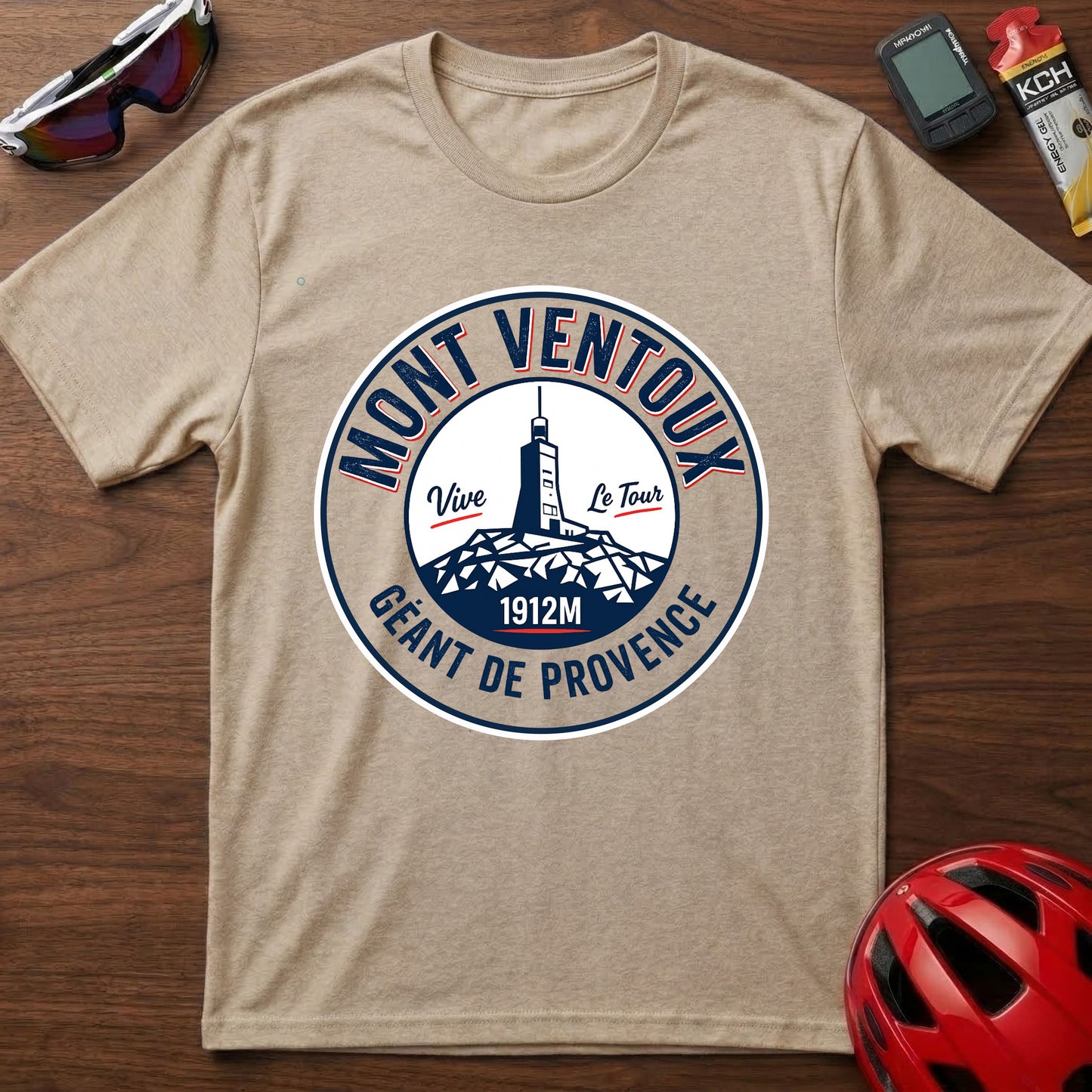 Mont Ventoux Tour de France Tee — Mont Ventoux Cycling Souvenir Shirt