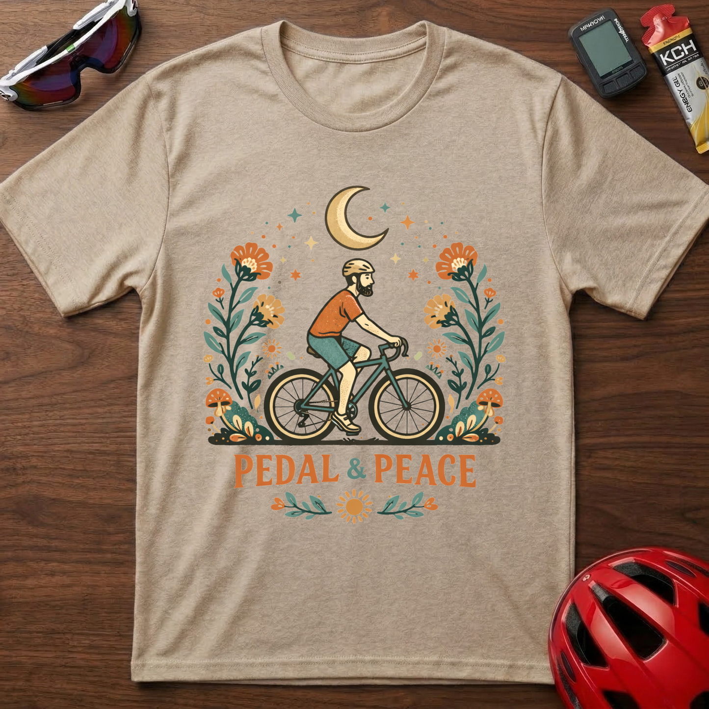 Pedal & Peace Cycling  T-Shirt