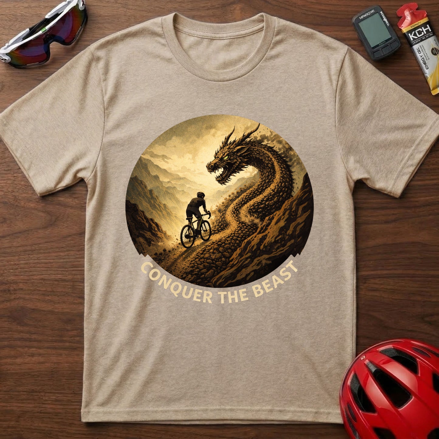 Conquer the Beast Cycling  T-Shirt