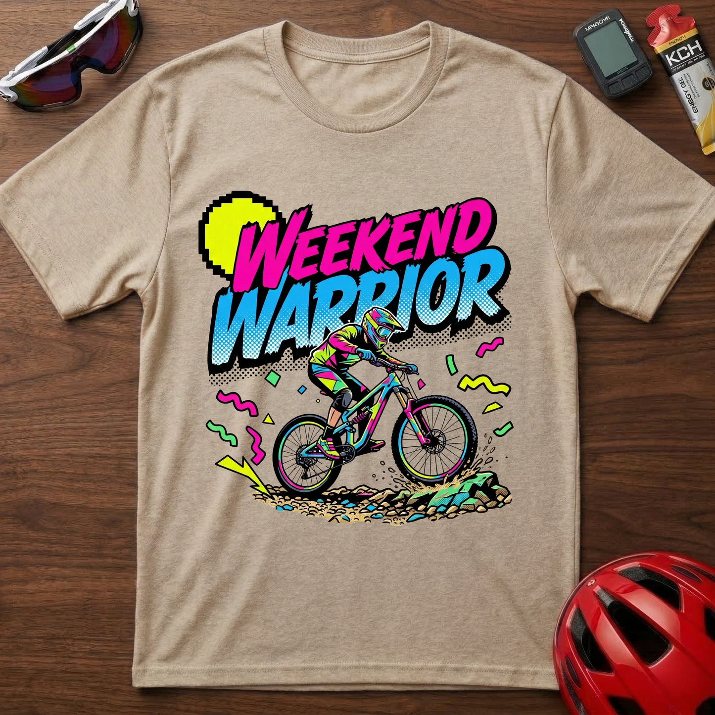 Weekend Warrior MTB Cycling T-Shirt