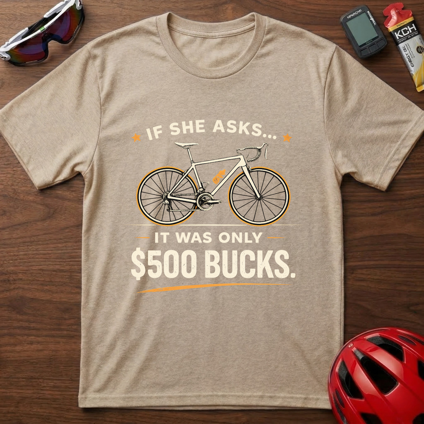 If she asks Cycling T-Shirt