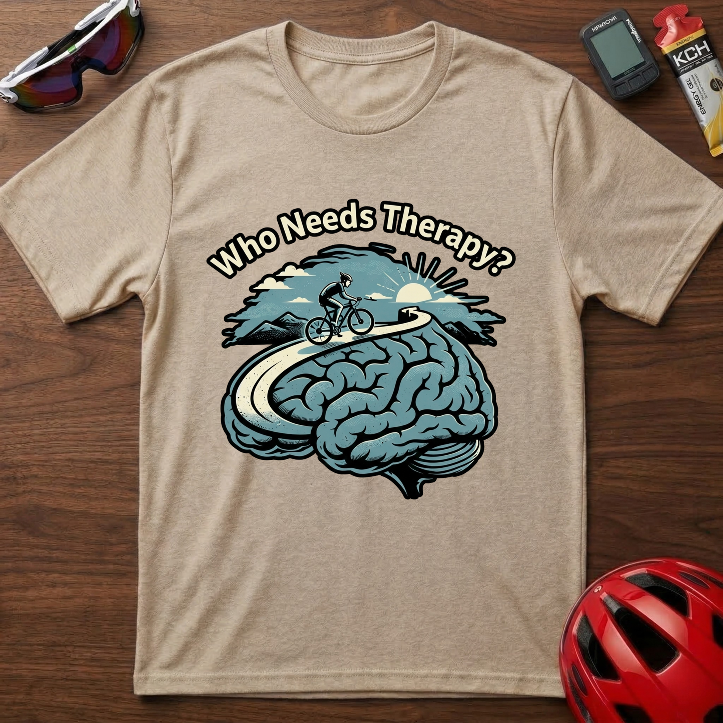 Who Needs Therapy Cycling T-Shirt