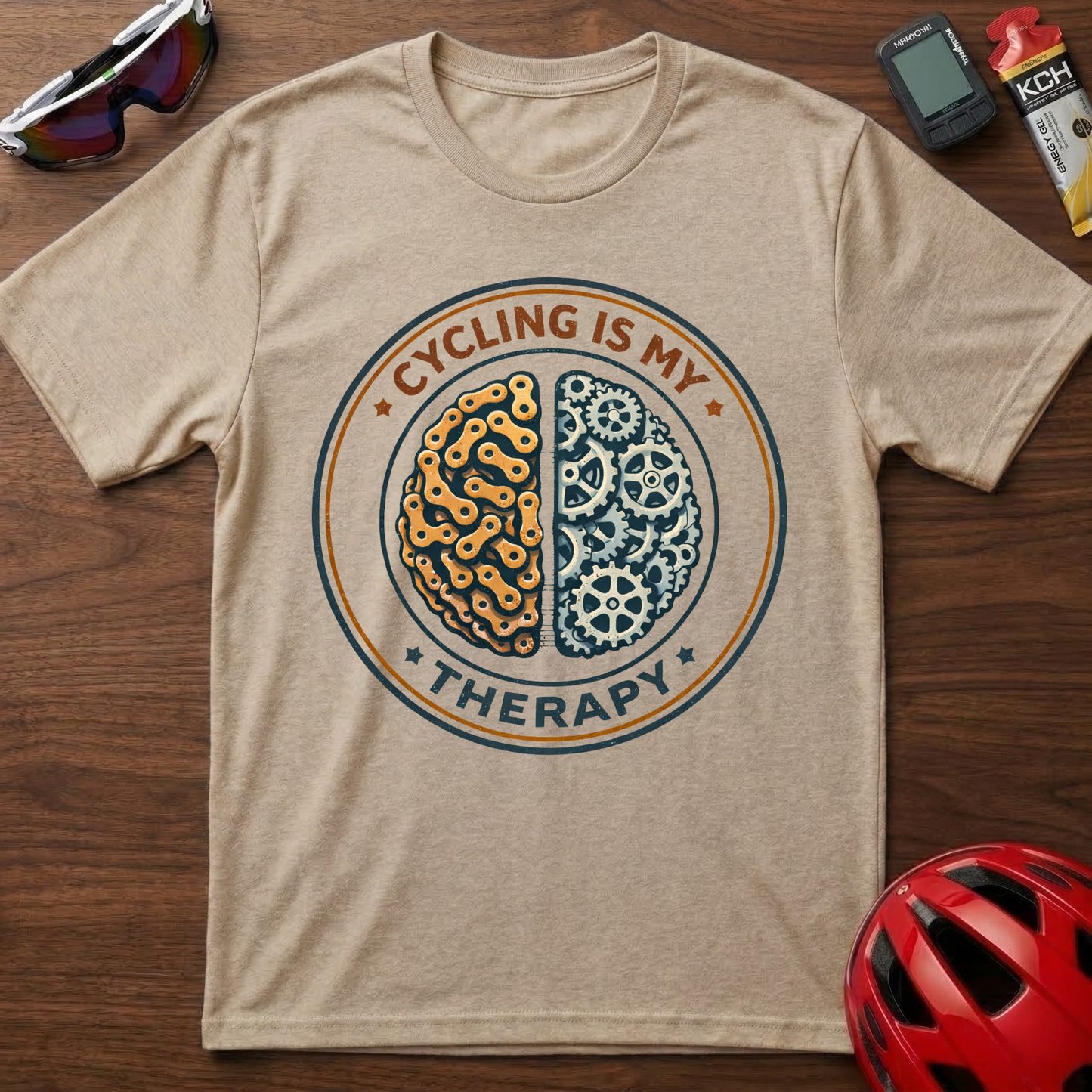 Cycling Is My Therapy T-Shirt