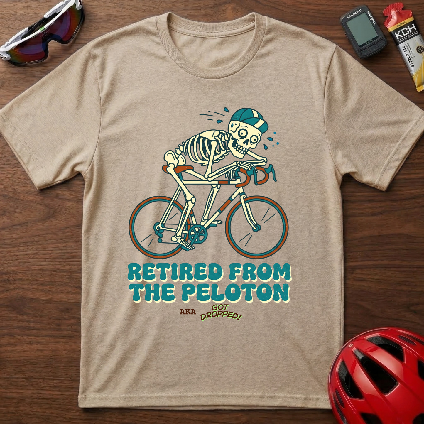Retired From the Peloton Cycling T-Shirt