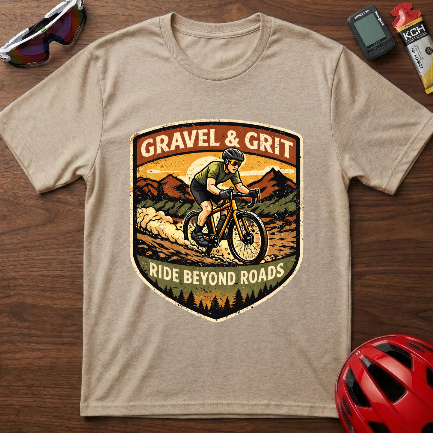 Gravel & Grit Guy Cycling  T-Shirt