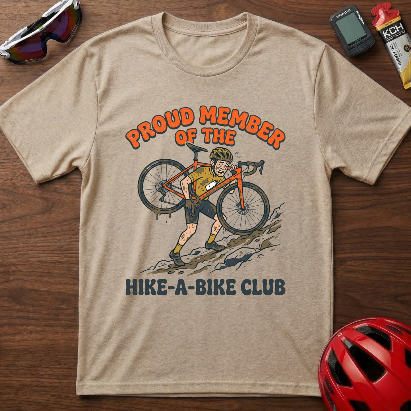 Hike-a-Bike Club Cyclocross T-Shirt