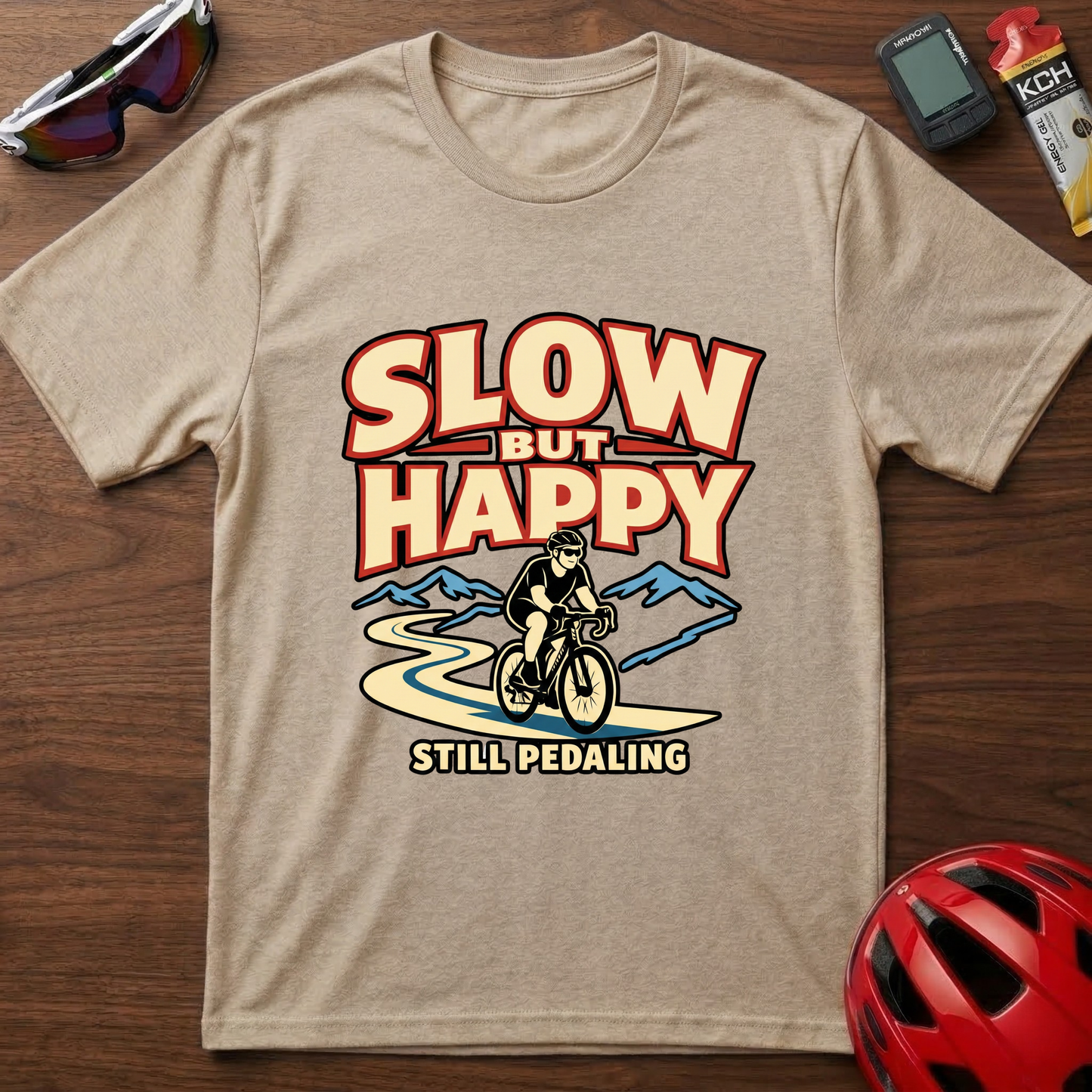 Slow But Happy Cycling T-Shirt