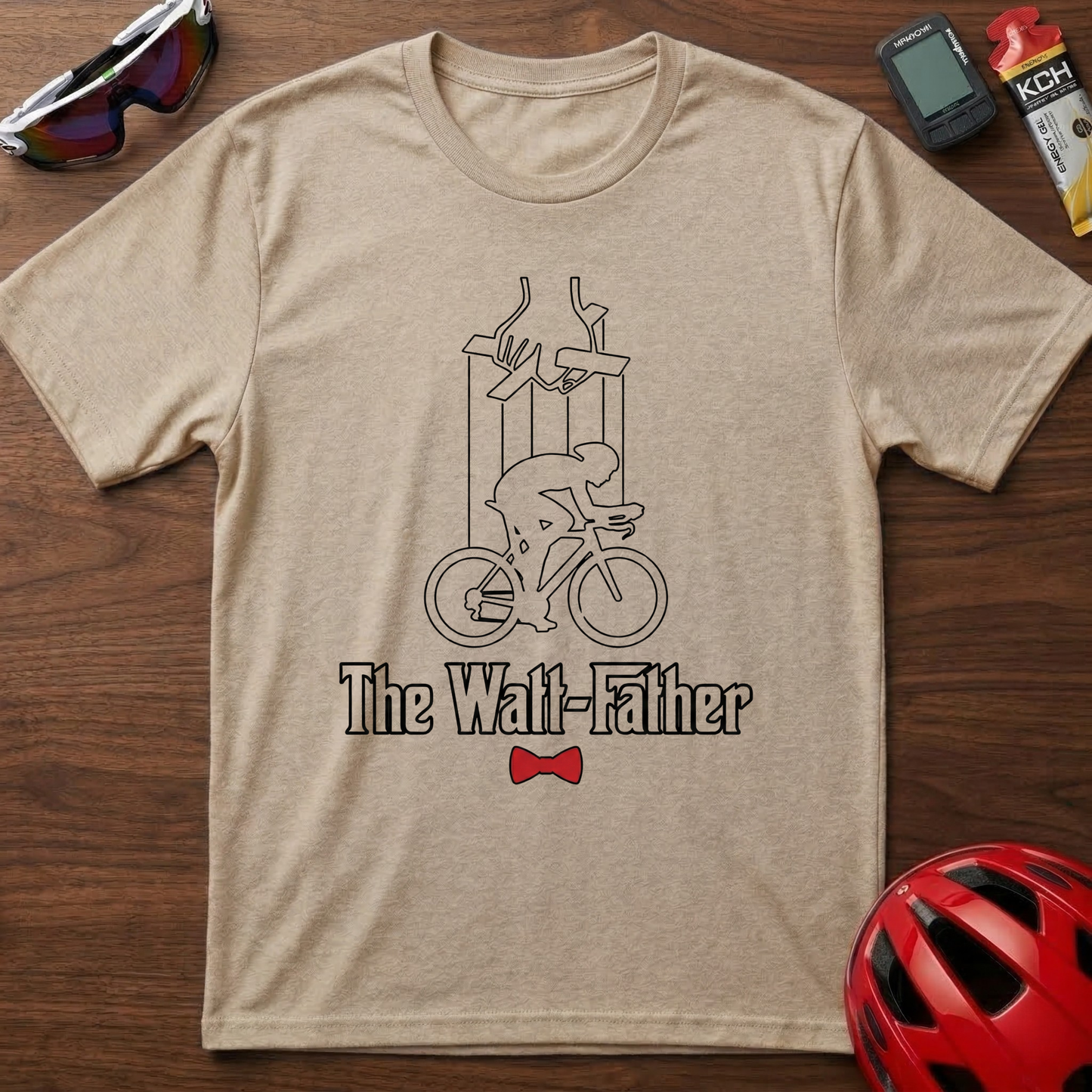 Watt Father Cycling  T-Shirt