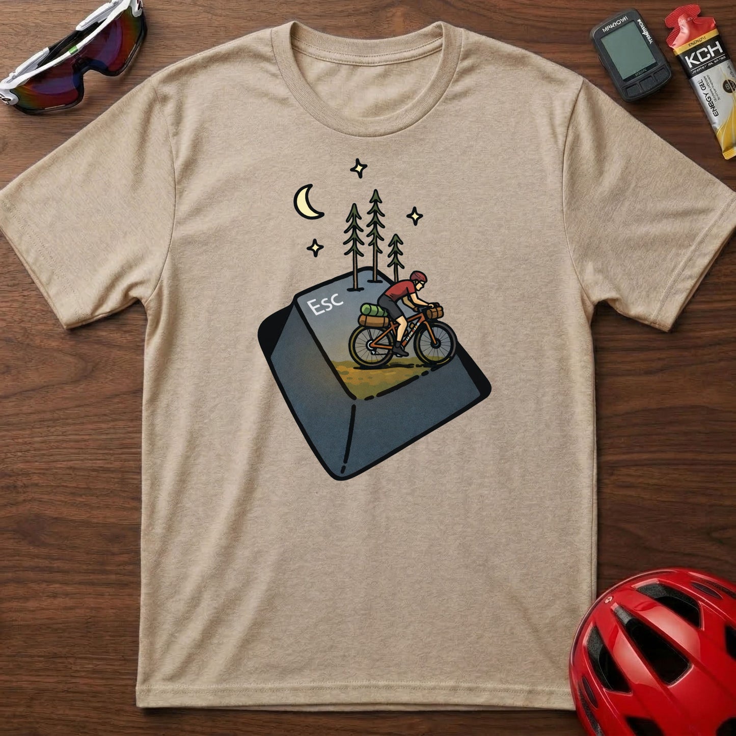 Esc. key Cycling  T-Shirt