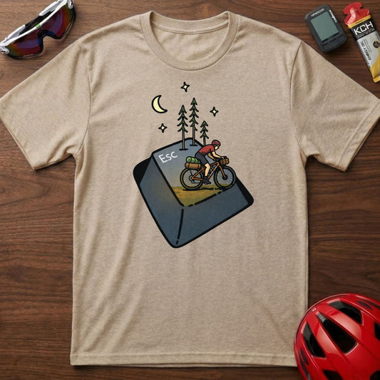 Esc. key Cycling  T-Shirt