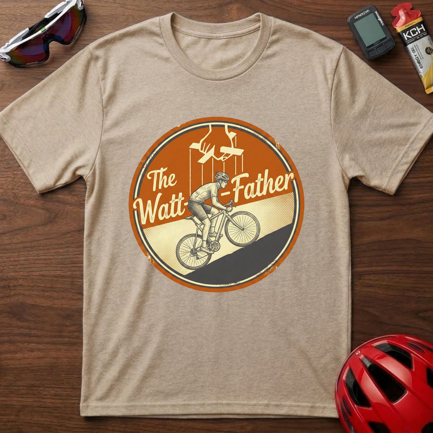 The Watt Father Cycling T-Shirt