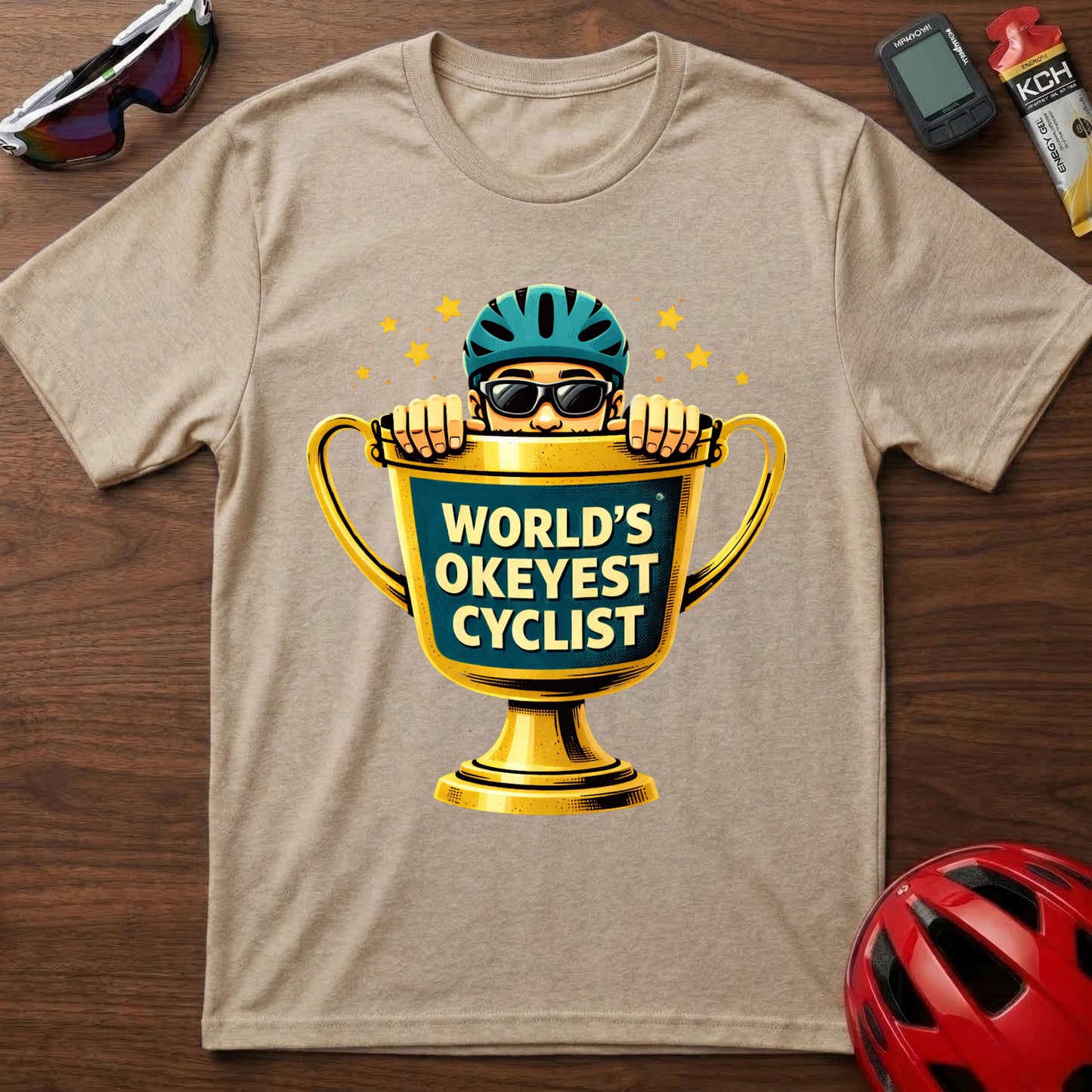 World's Okeyest Cycling  T-Shirt