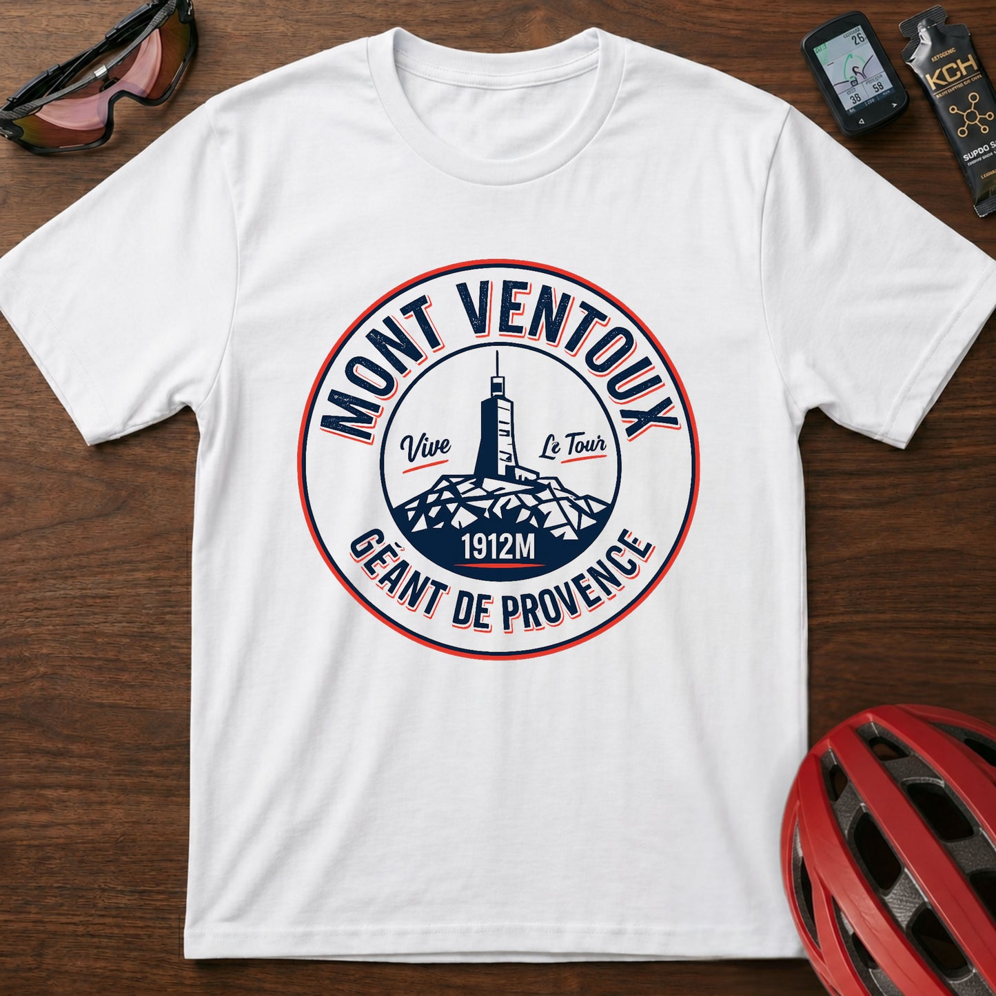 Mont Ventoux Tour de France Tee — Mont Ventoux Cycling Souvenir Shirt