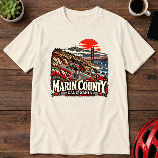 Marin County California Cycling T-Shirt(Global)