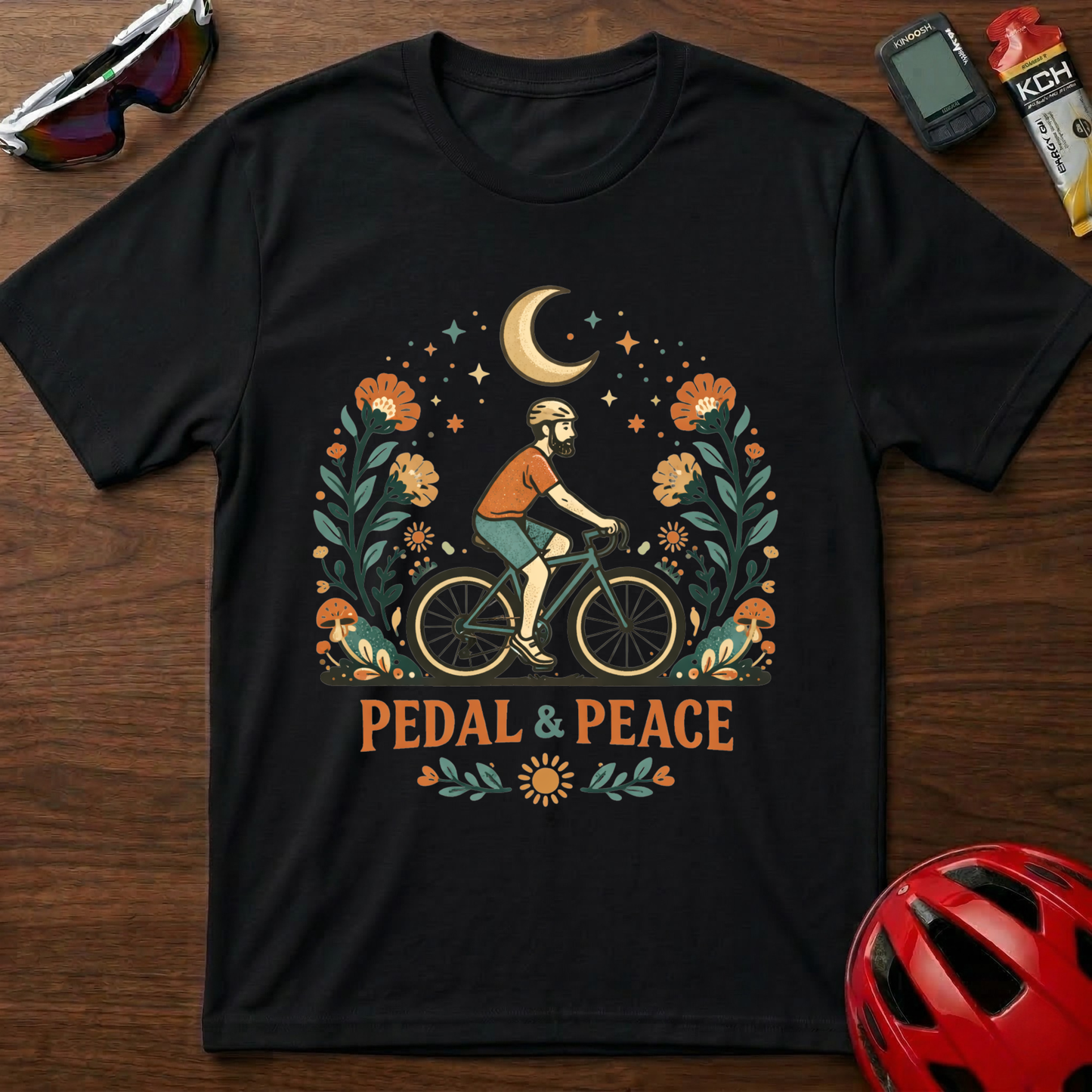 Pedal & Peace Cycling  T-Shirt
