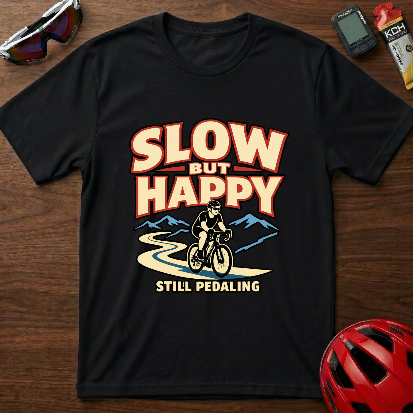 Slow But Happy Cycling T-Shirt