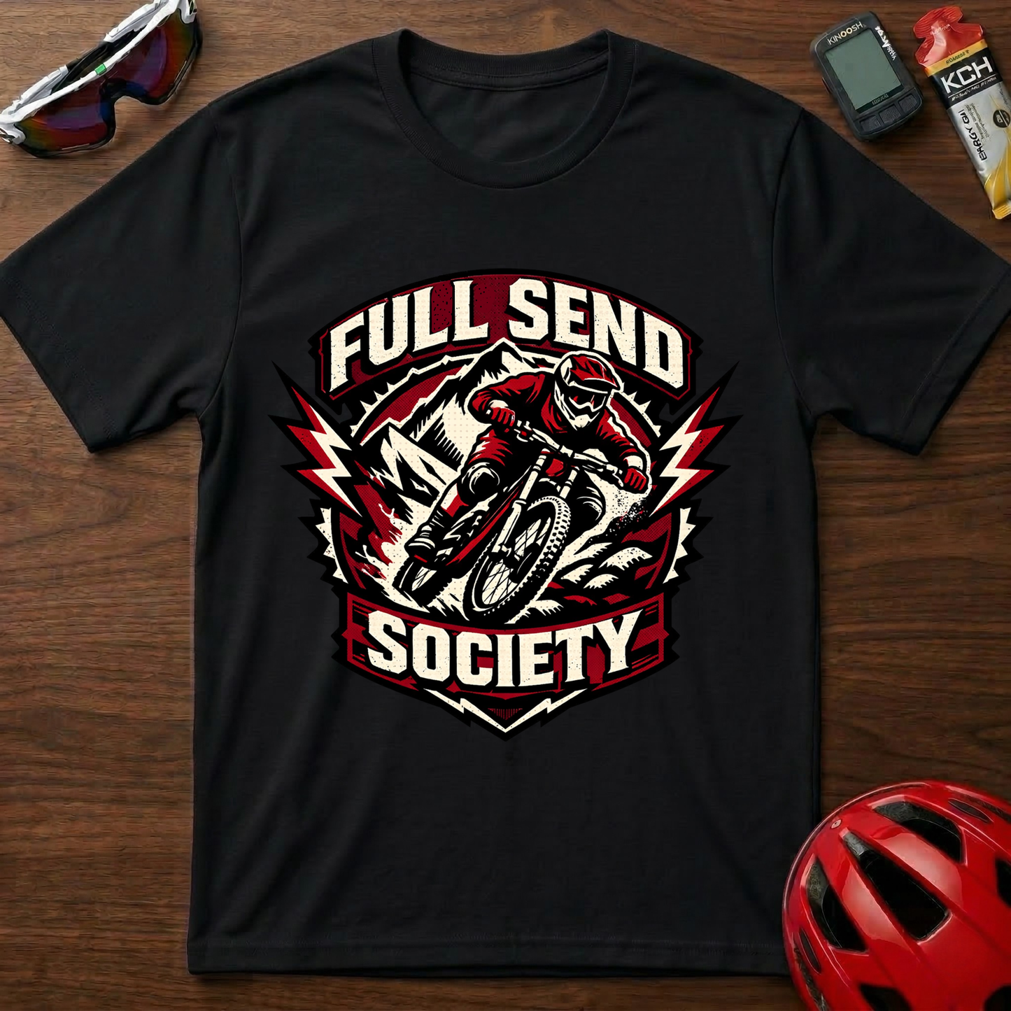 Full Send Society T-Shirt. Downhill MTB T-Shirt