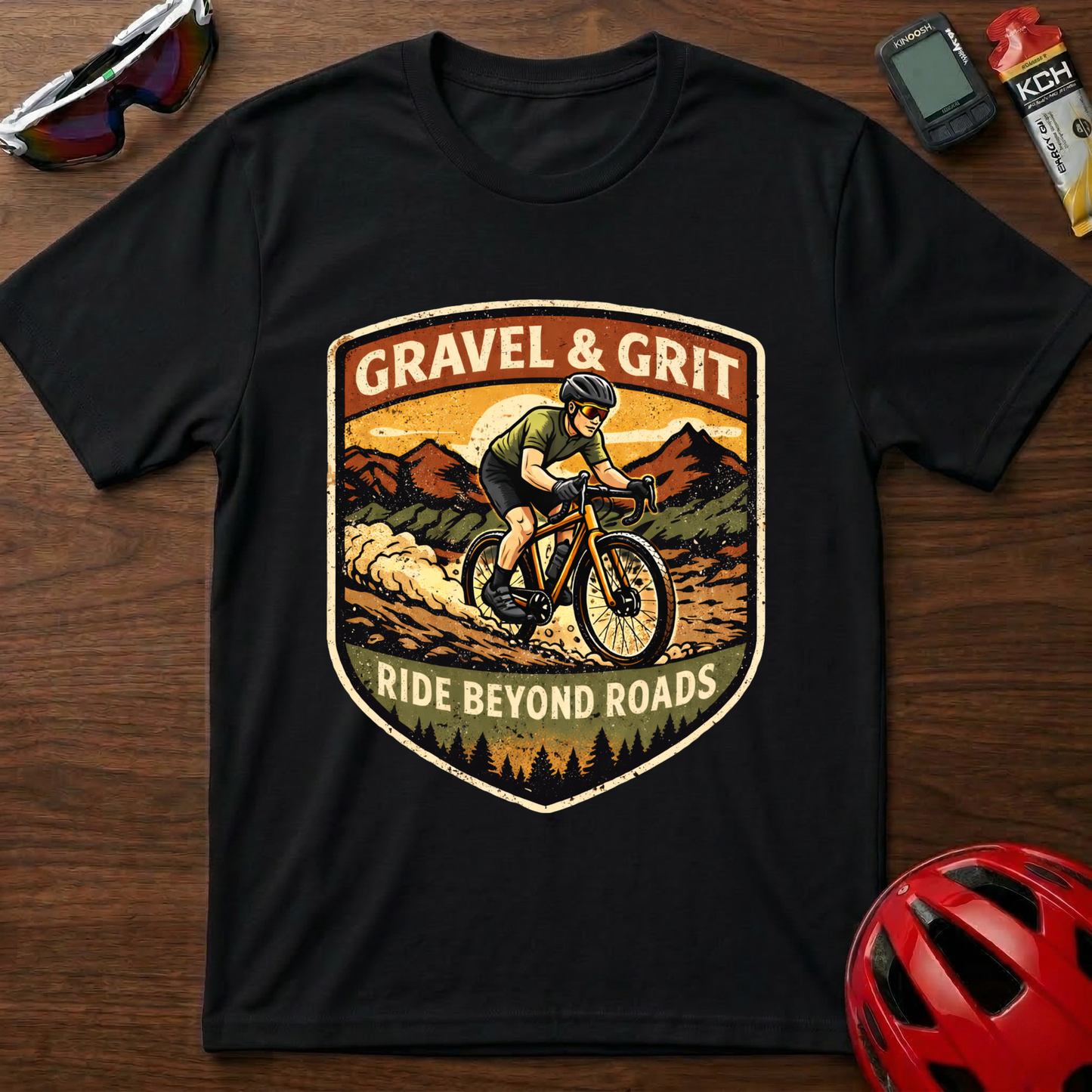 Gravel & Grit Guy Cycling  T-Shirt