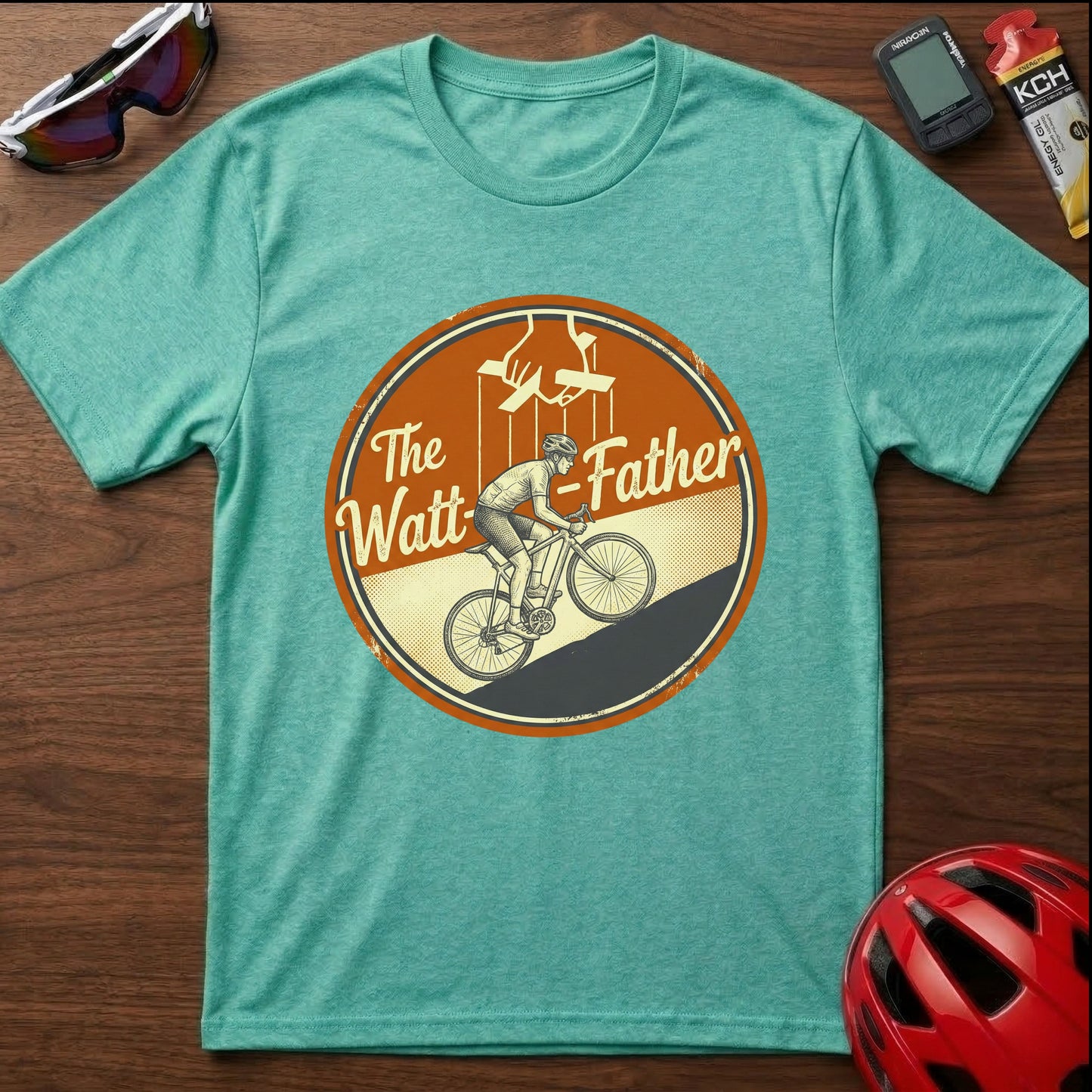 The Watt Father Cycling T-Shirt