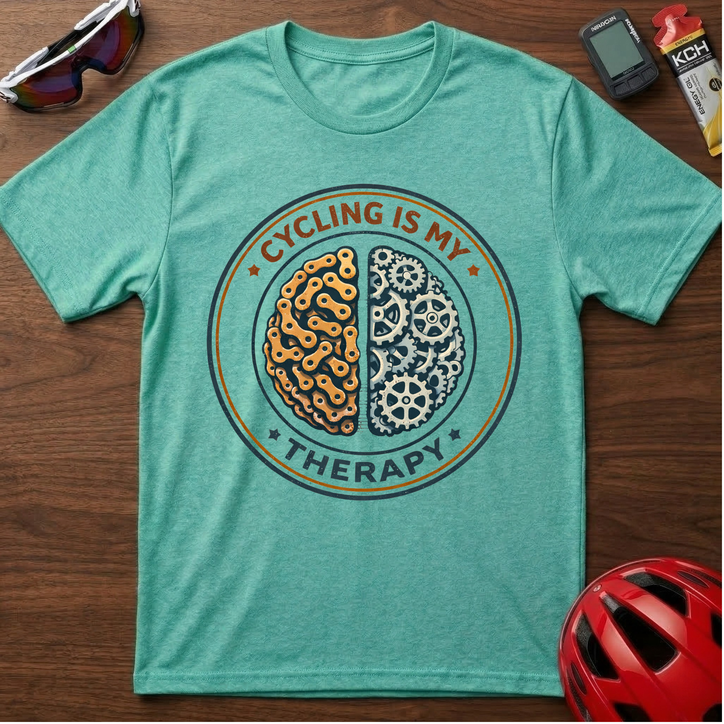 Cycling Is My Therapy T-Shirt