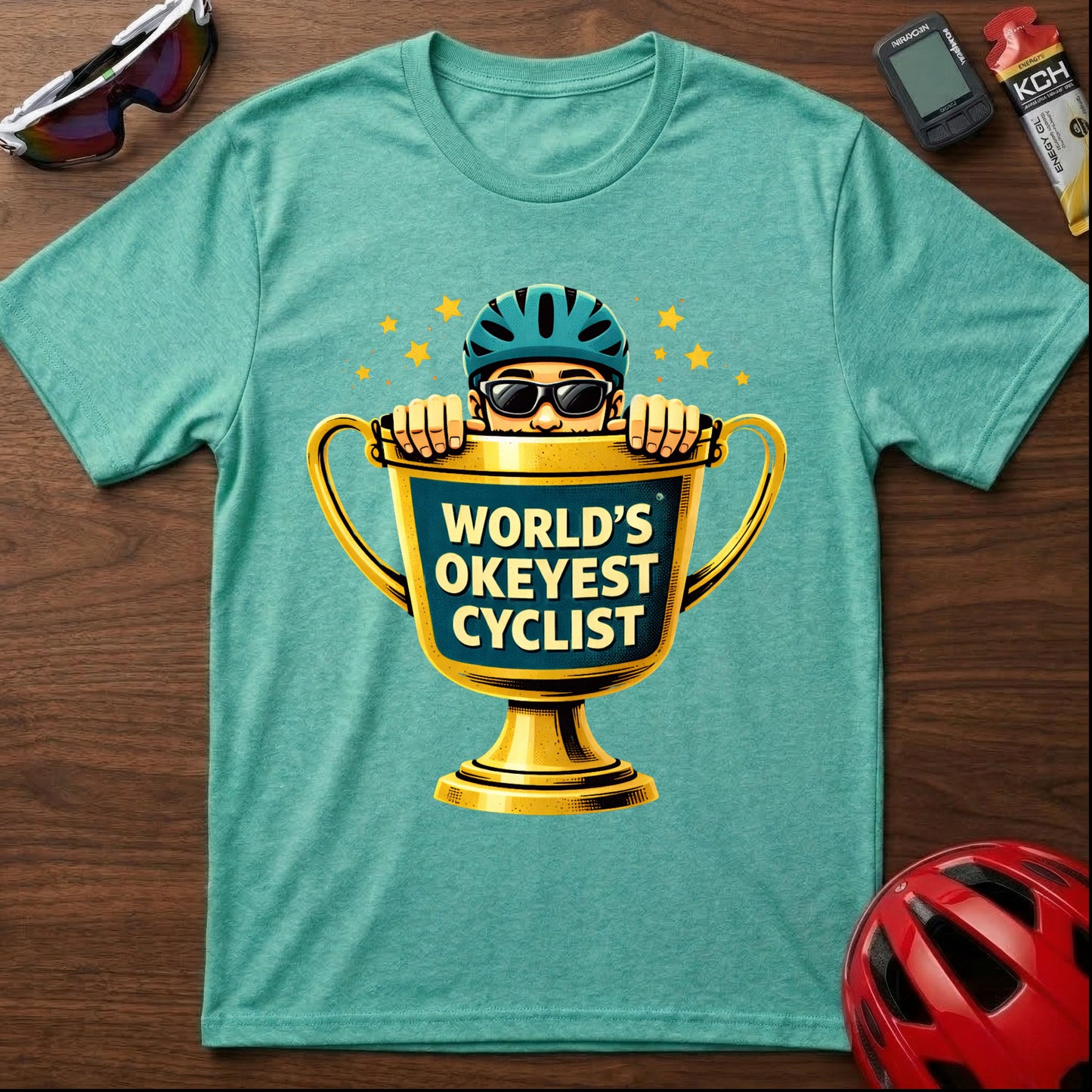 World's Okeyest Cycling  T-Shirt