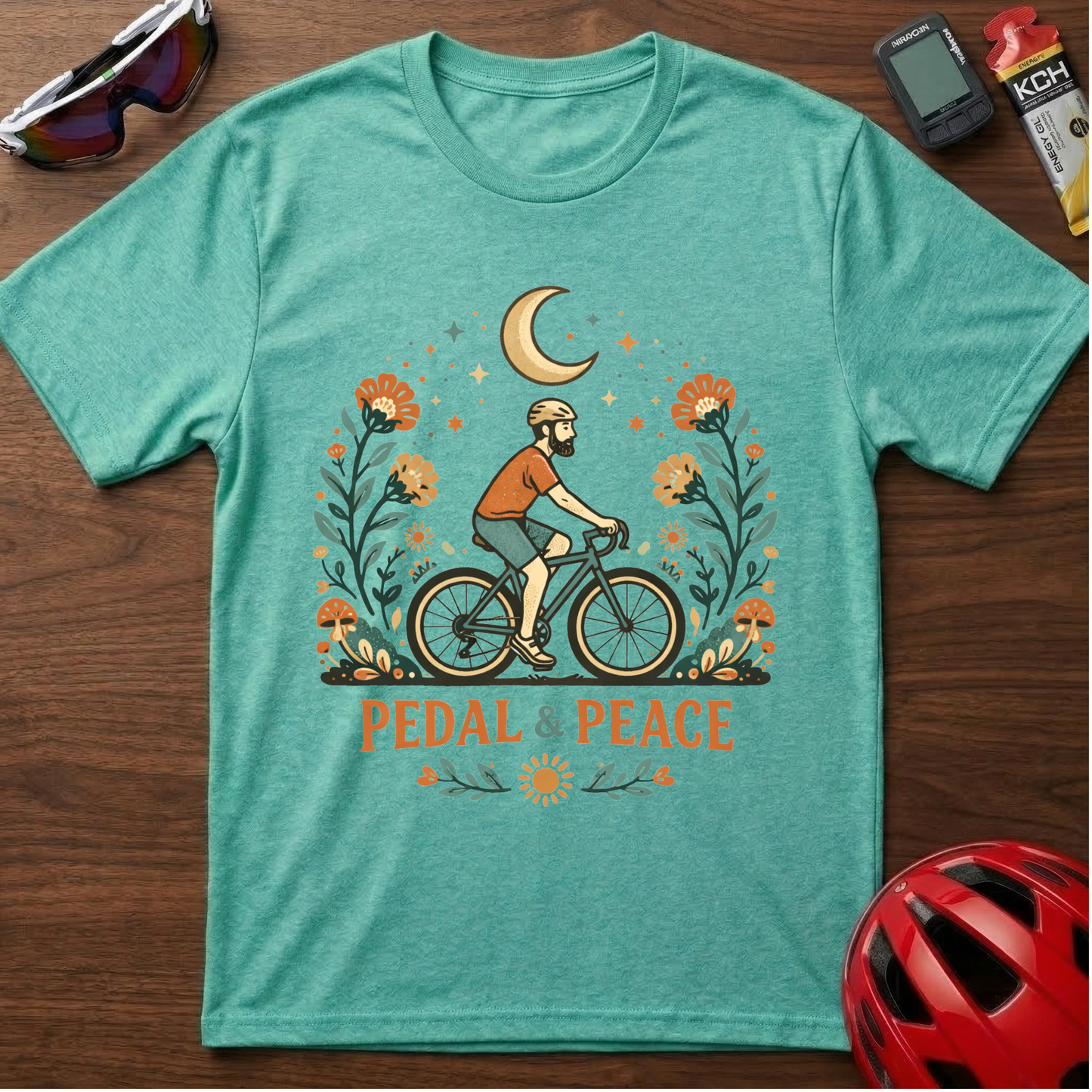 Pedal & Peace Cycling  T-Shirt