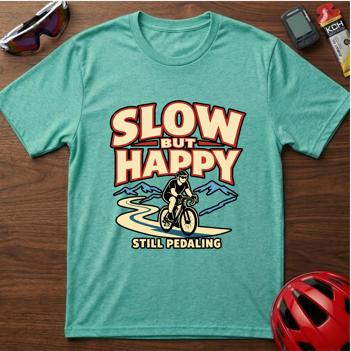 Slow But Happy Cycling T-Shirt