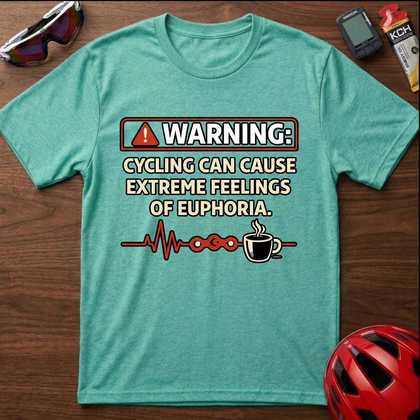 WARNING: Cycling T-Shirt
