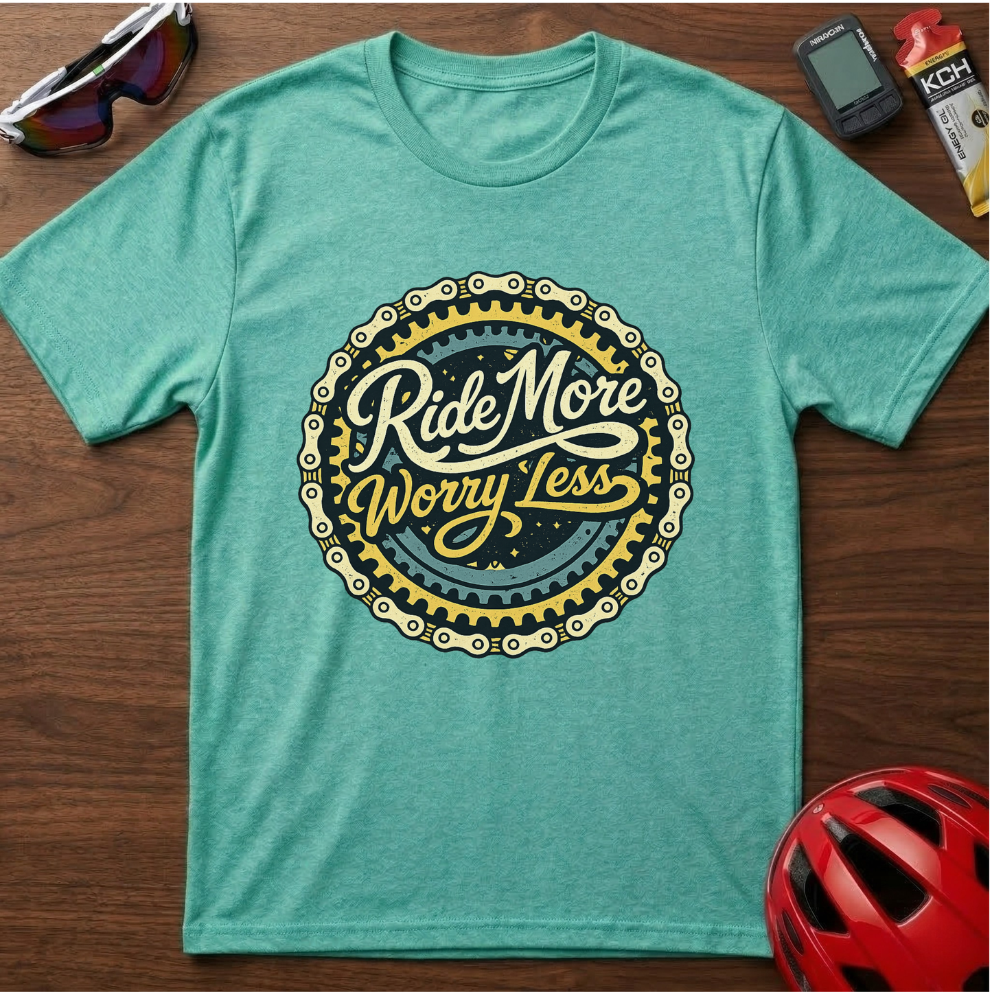Ride more Worry less T-Shirt