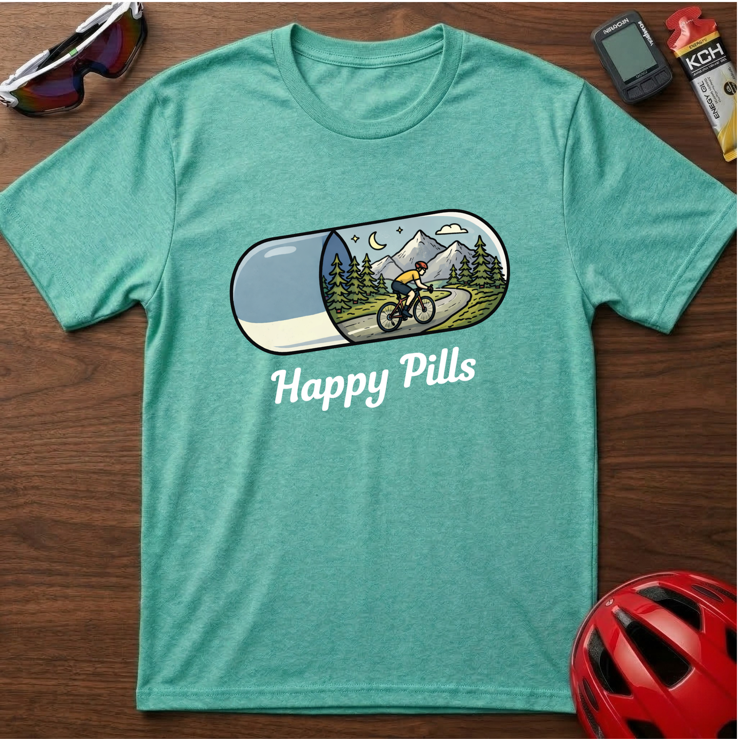 Happy Pills Road Cycling T-Shirt