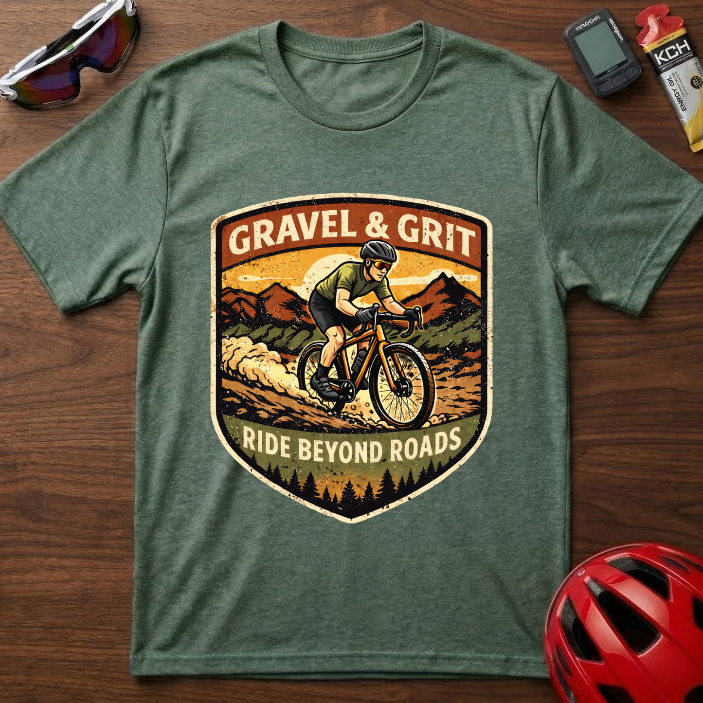 Gravel & Grit Guy Cycling  T-Shirt