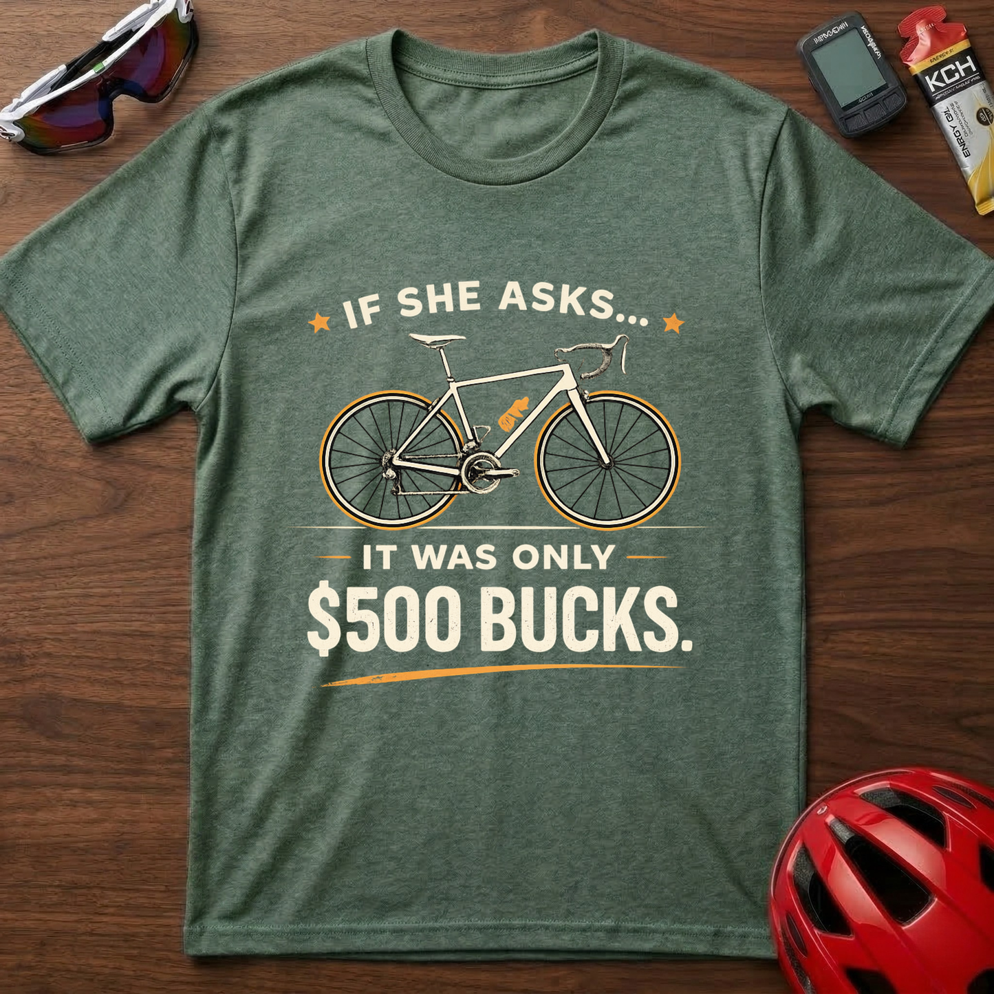 If she asks Cycling T-Shirt