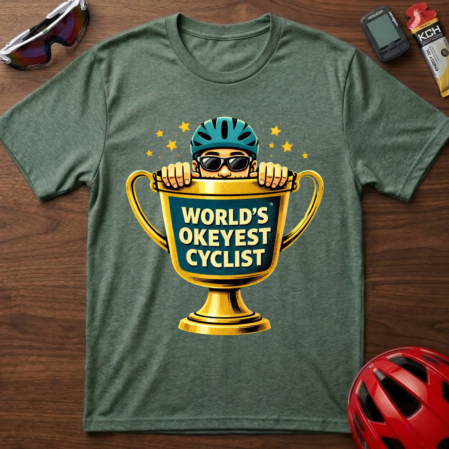 World's Okeyest Cycling  T-Shirt