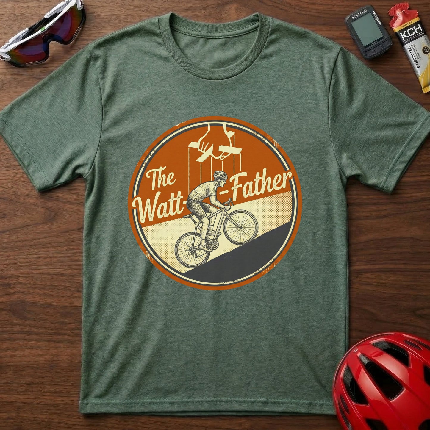 The Watt Father Cycling T-Shirt