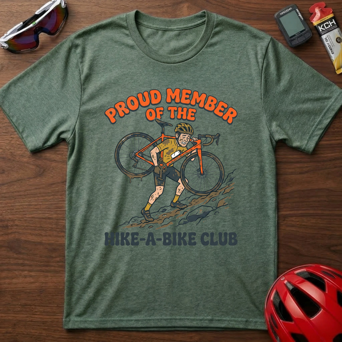 Hike-a-Bike Club Cyclocross T-Shirt