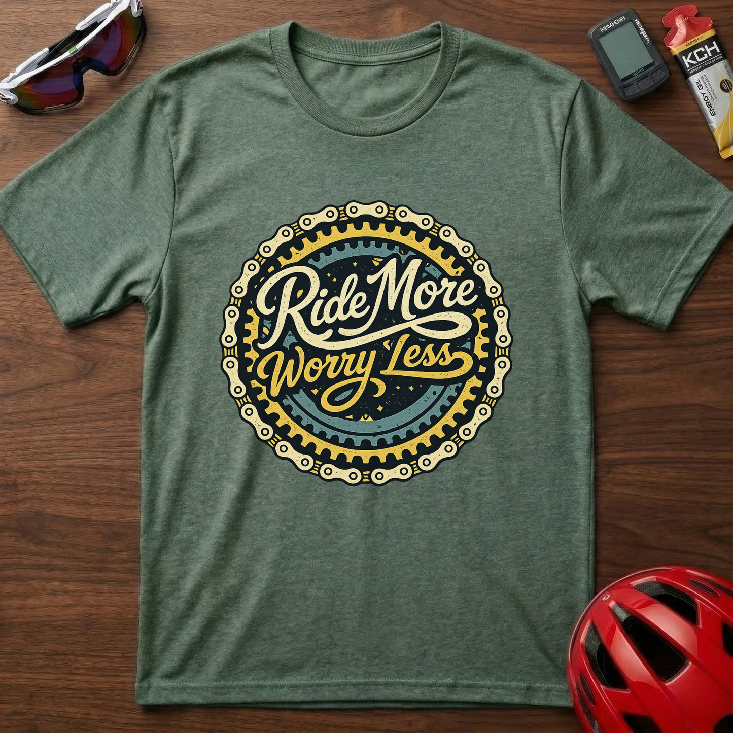 Ride more Worry less T-Shirt