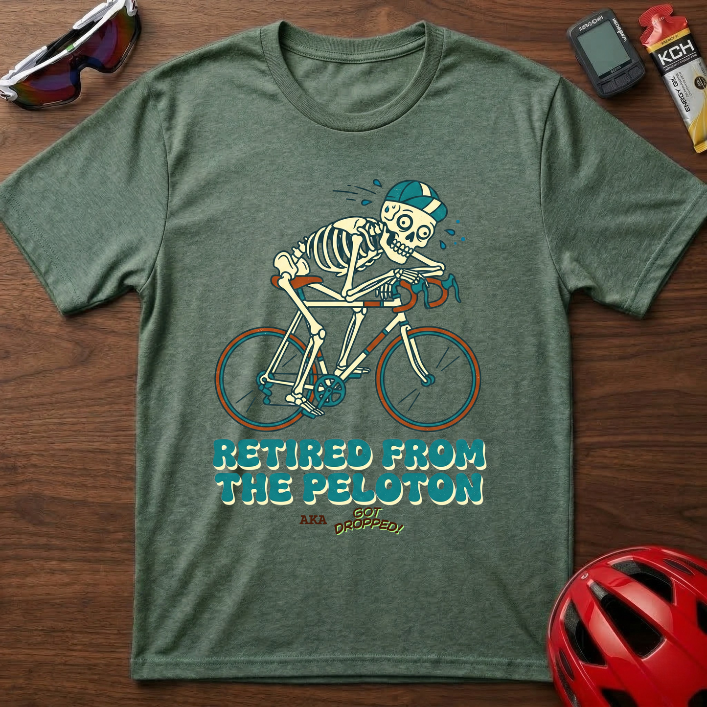 Retired From the Peloton Cycling T-Shirt