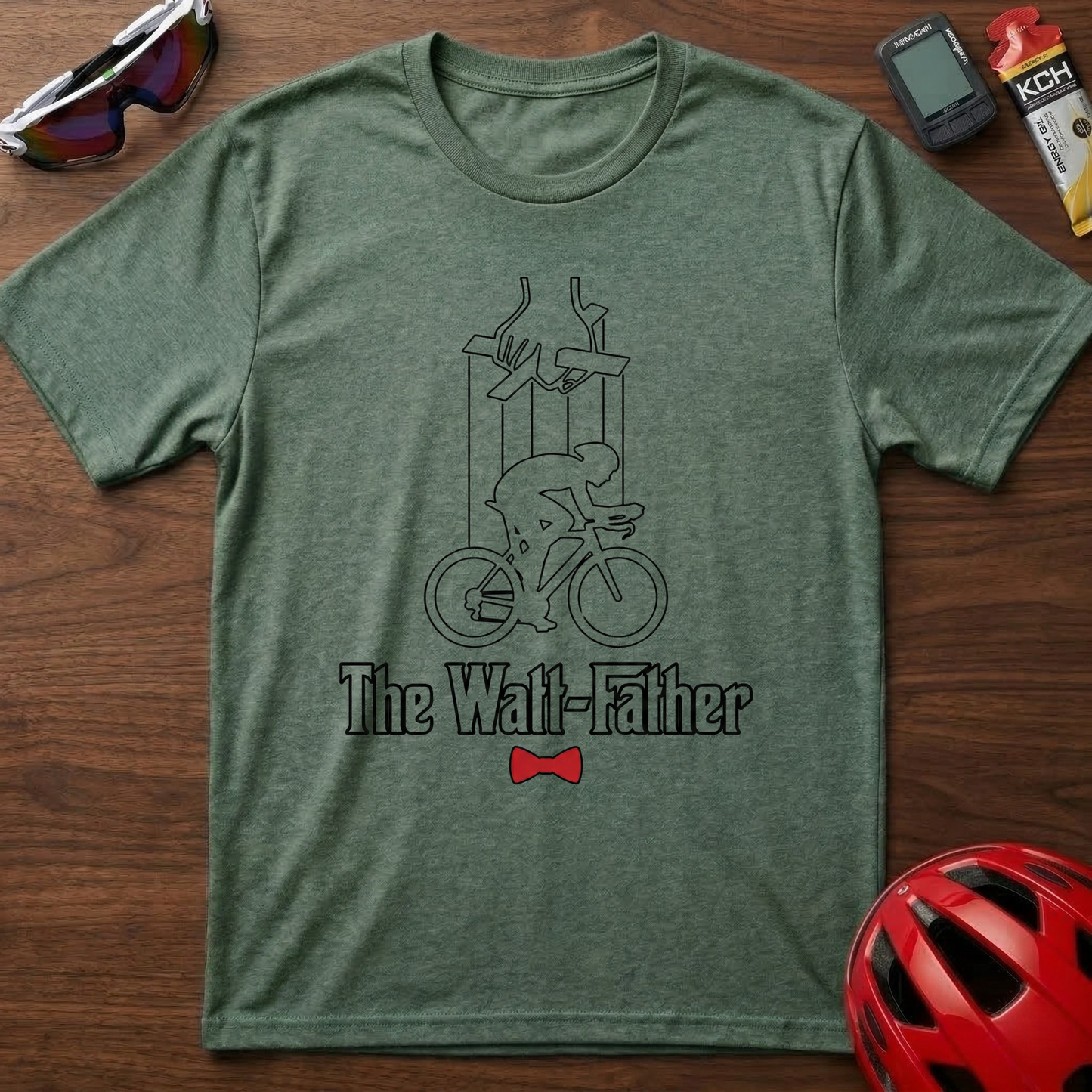 Watt Father Cycling  T-Shirt