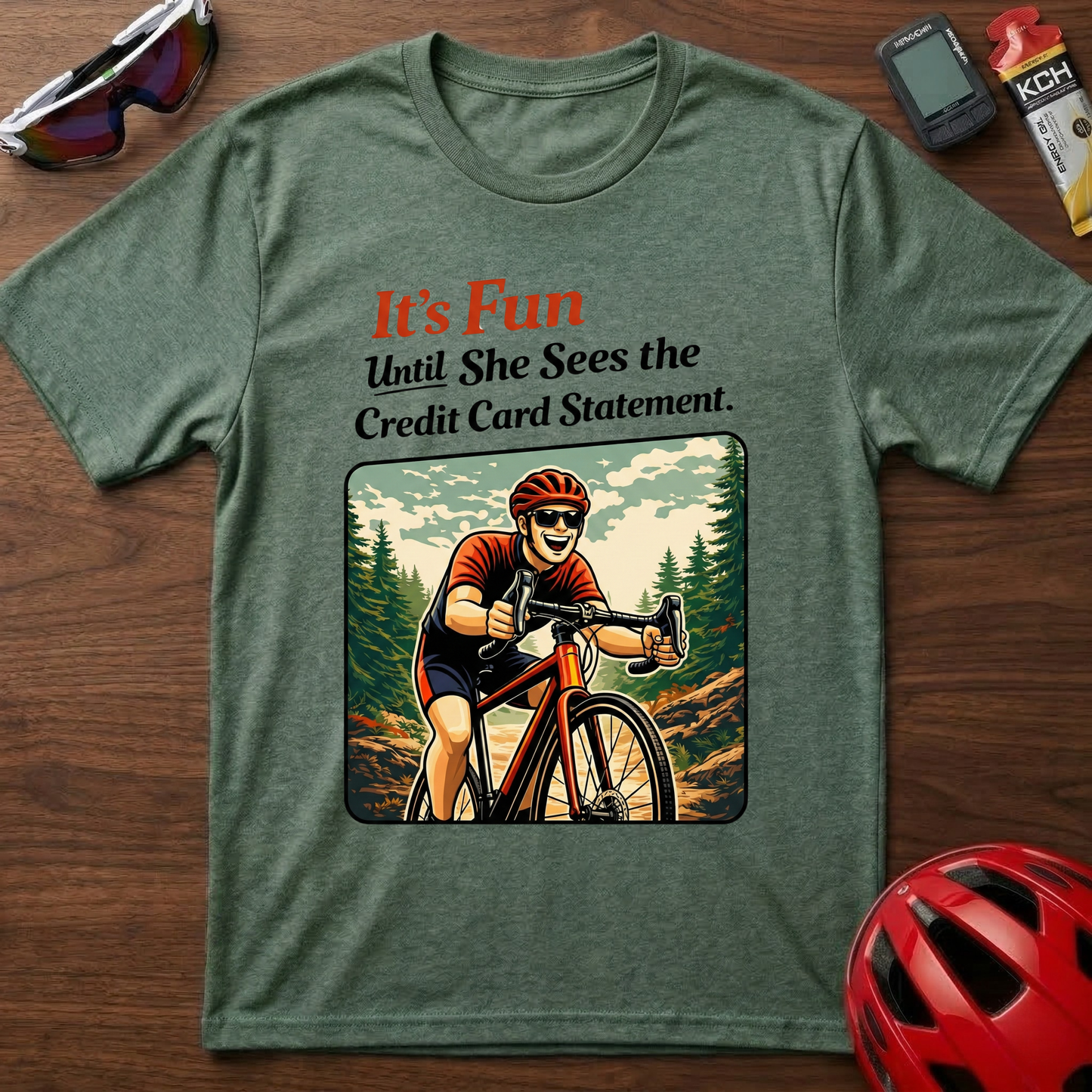 It's Fun until... cycling T-Shirt
