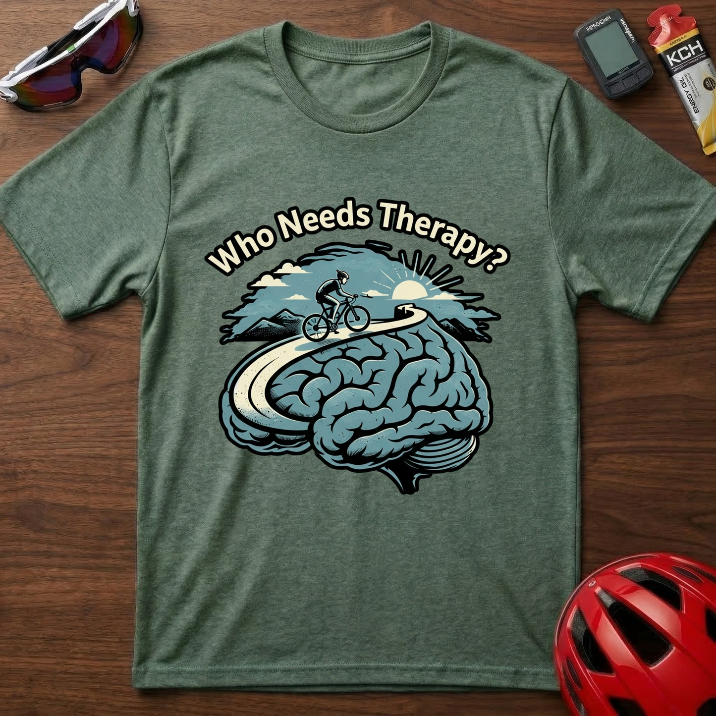 Who Needs Therapy Cycling T-Shirt