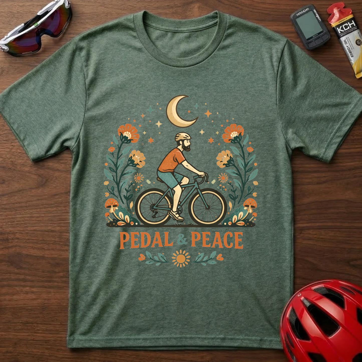 Pedal & Peace Cycling  T-Shirt